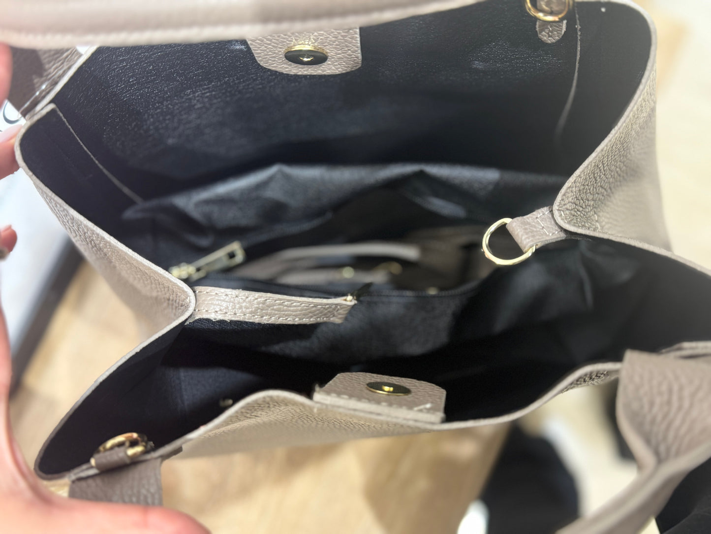 Denia Δερμάτινη Τσάντα