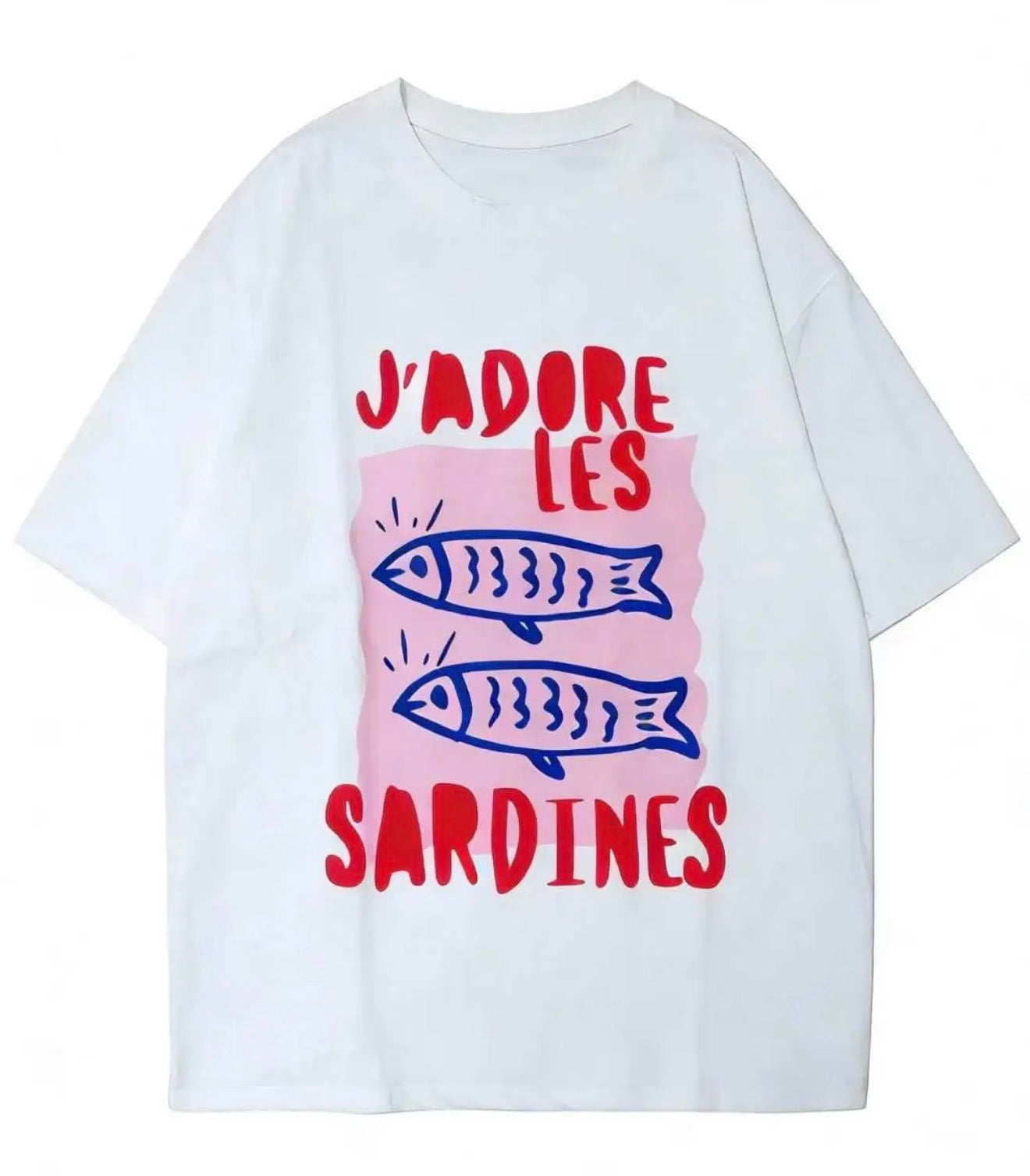 T-shirt Les sardines
