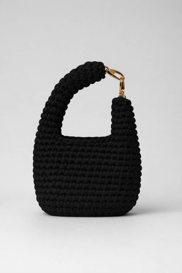 Sirena clutch Πλεκτό χειροποίητο clutch