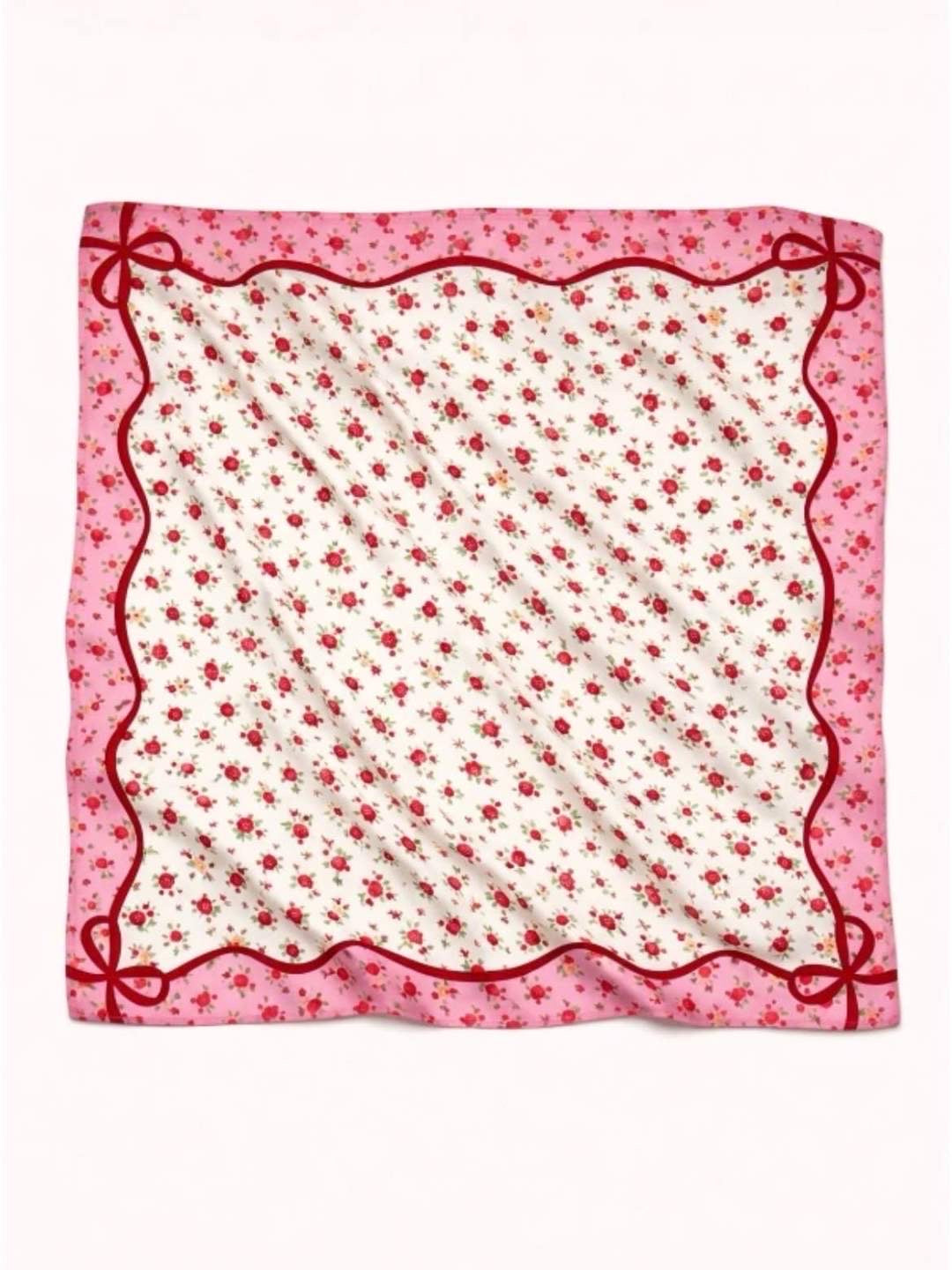 Lumina Floral Μαντήλι Λαιμού – Fashion Scarf