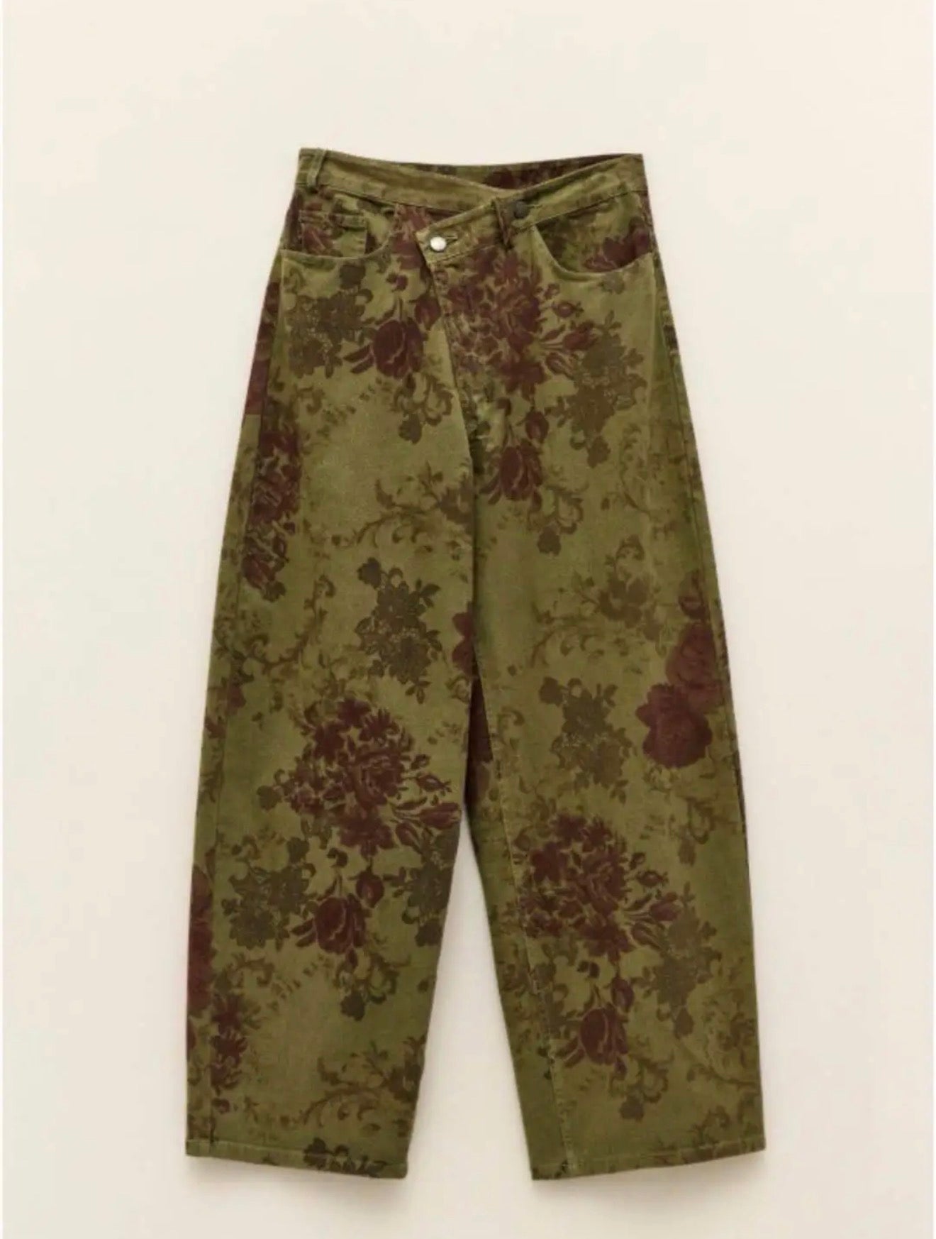 Παντελόνι με λουλούδια Lumina