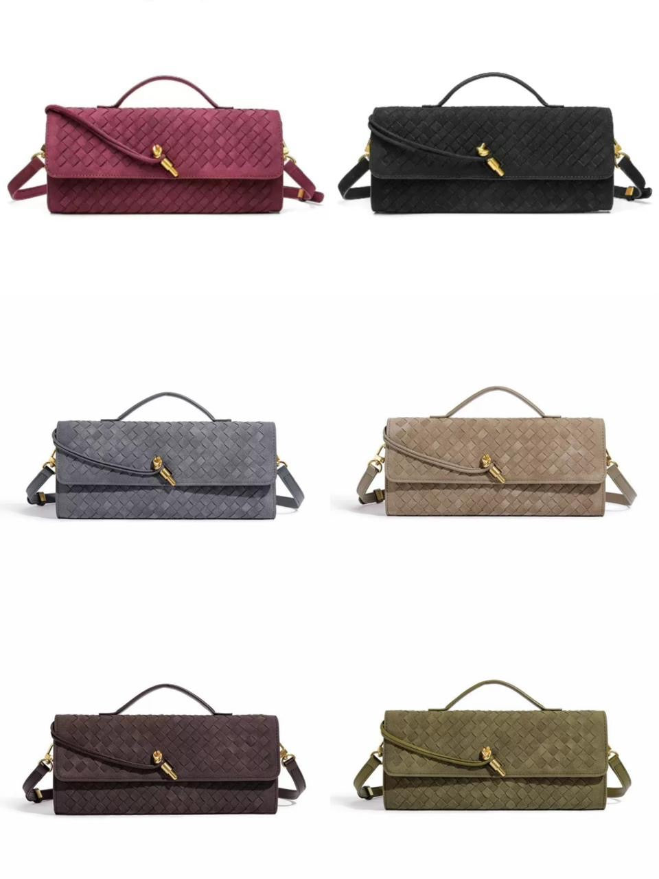 Aurelle Σουέντ Clutch Τσαντάκι