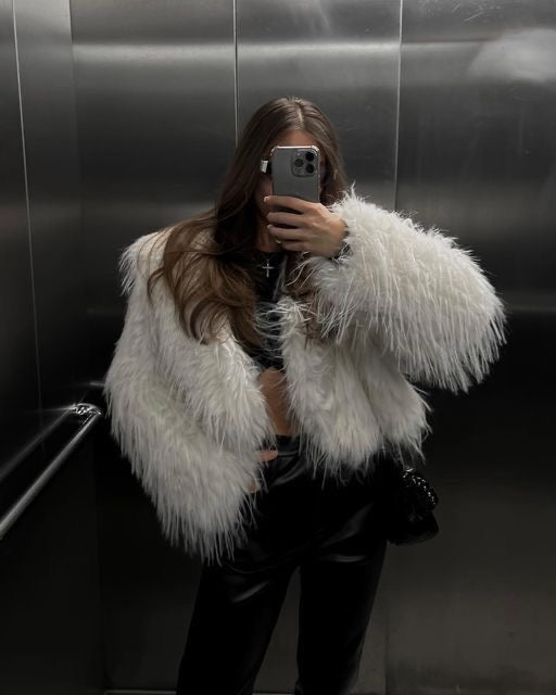 Κοντή Faux Γούνα