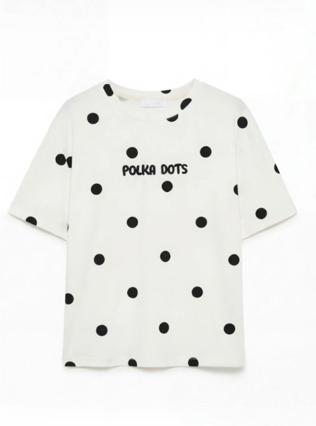 T-shirt Polka Dot - Lumina