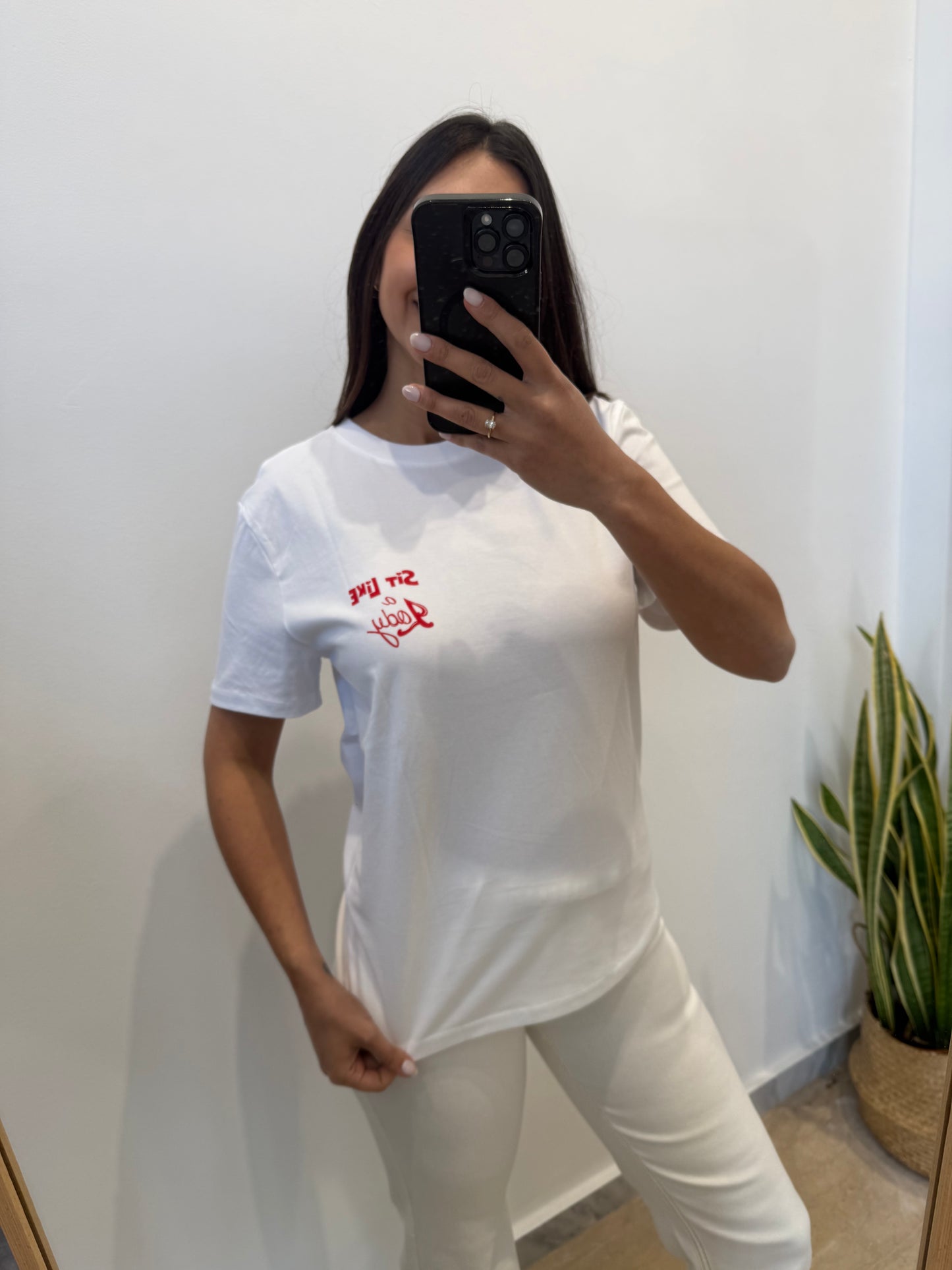 T-shirt Sit Like a Lady