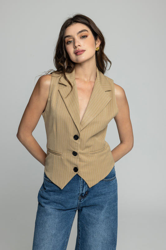 Vest with Buttons