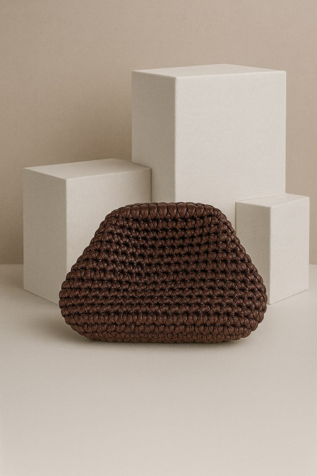 Πλεκτό χειροποίητο clutch