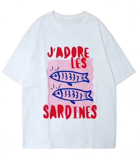 T-shirt Les sardines