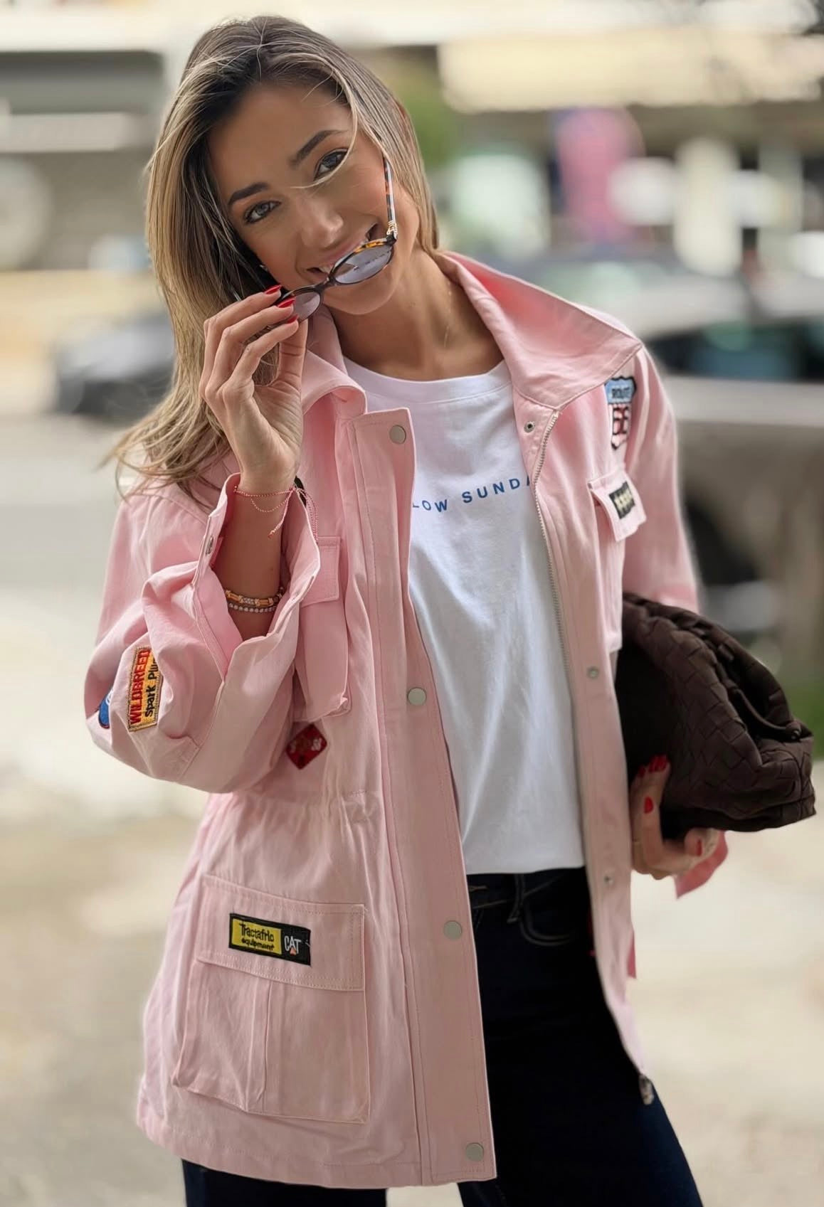 Τζάκετ με στάμπες