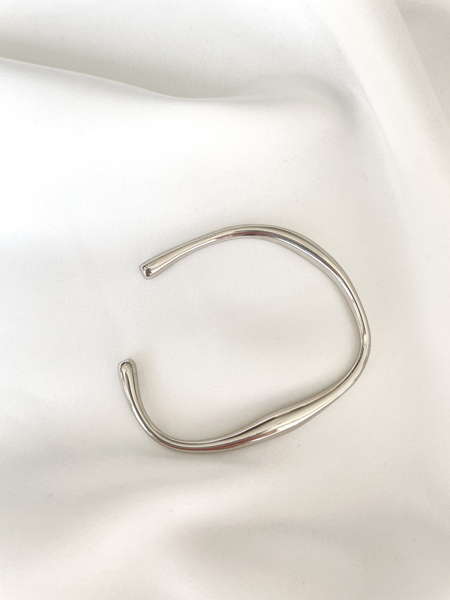 Βραχιόλι χειροπέδα από Ανοξείδωτο Ατσάλι