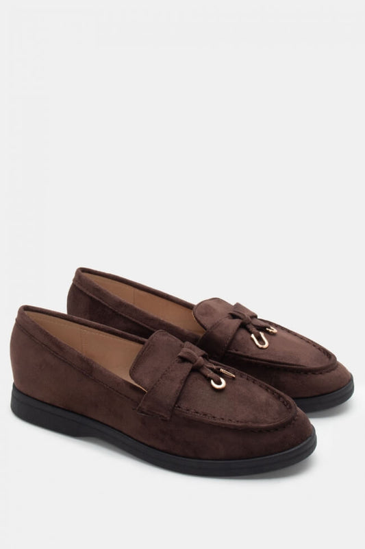 Μοκασίνια με Διακοσμητικό Δέσιμο