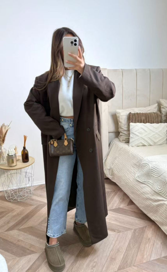 Oversized καπαρντίνα