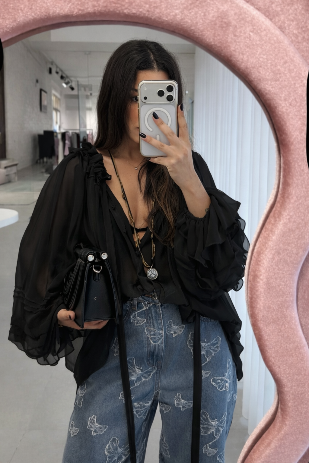 Πουκαμίσα με βολάν