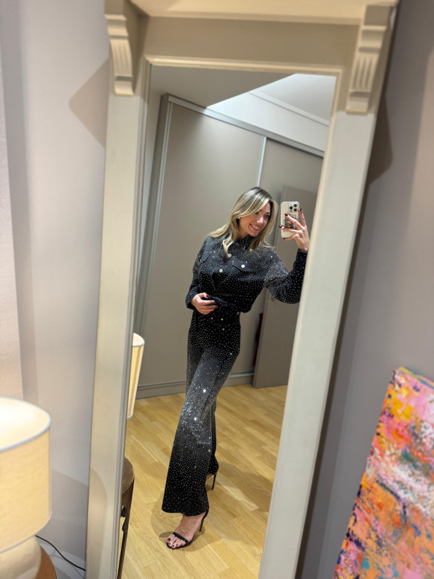 Τζιν Τζάκετ με στρας