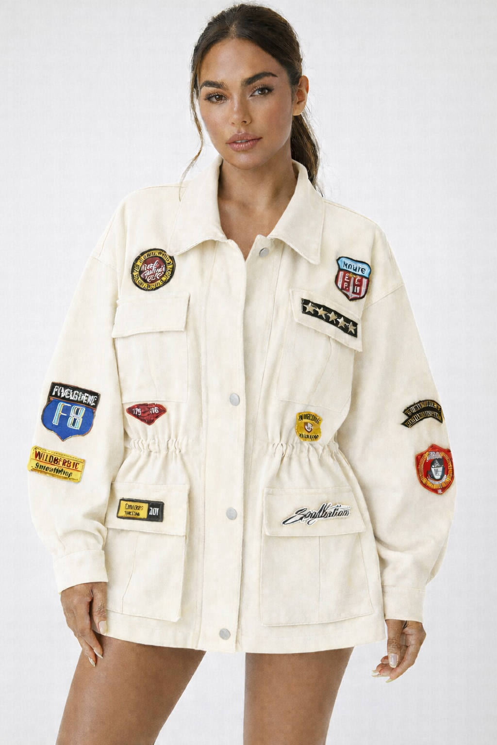 Τζάκετ με στάμπες