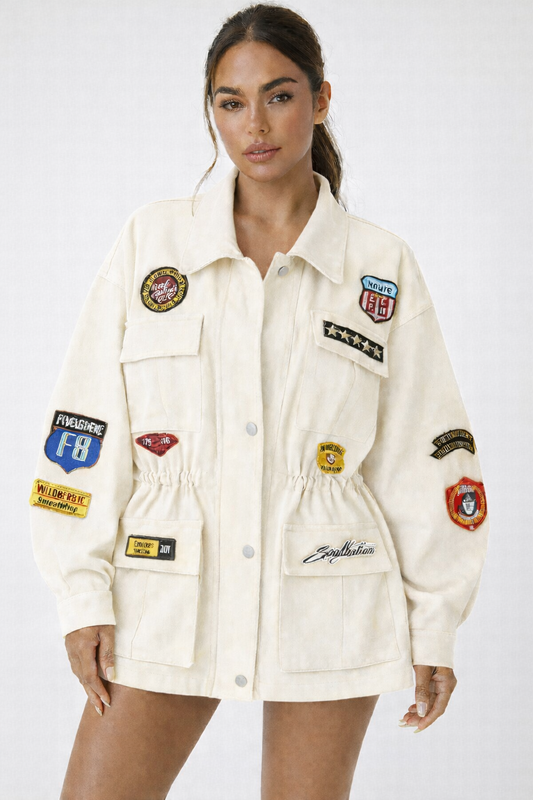 Τζάκετ με στάμπες