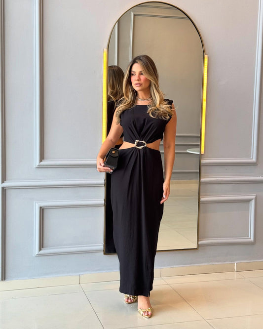 Φόρεμα Cut Out Midi