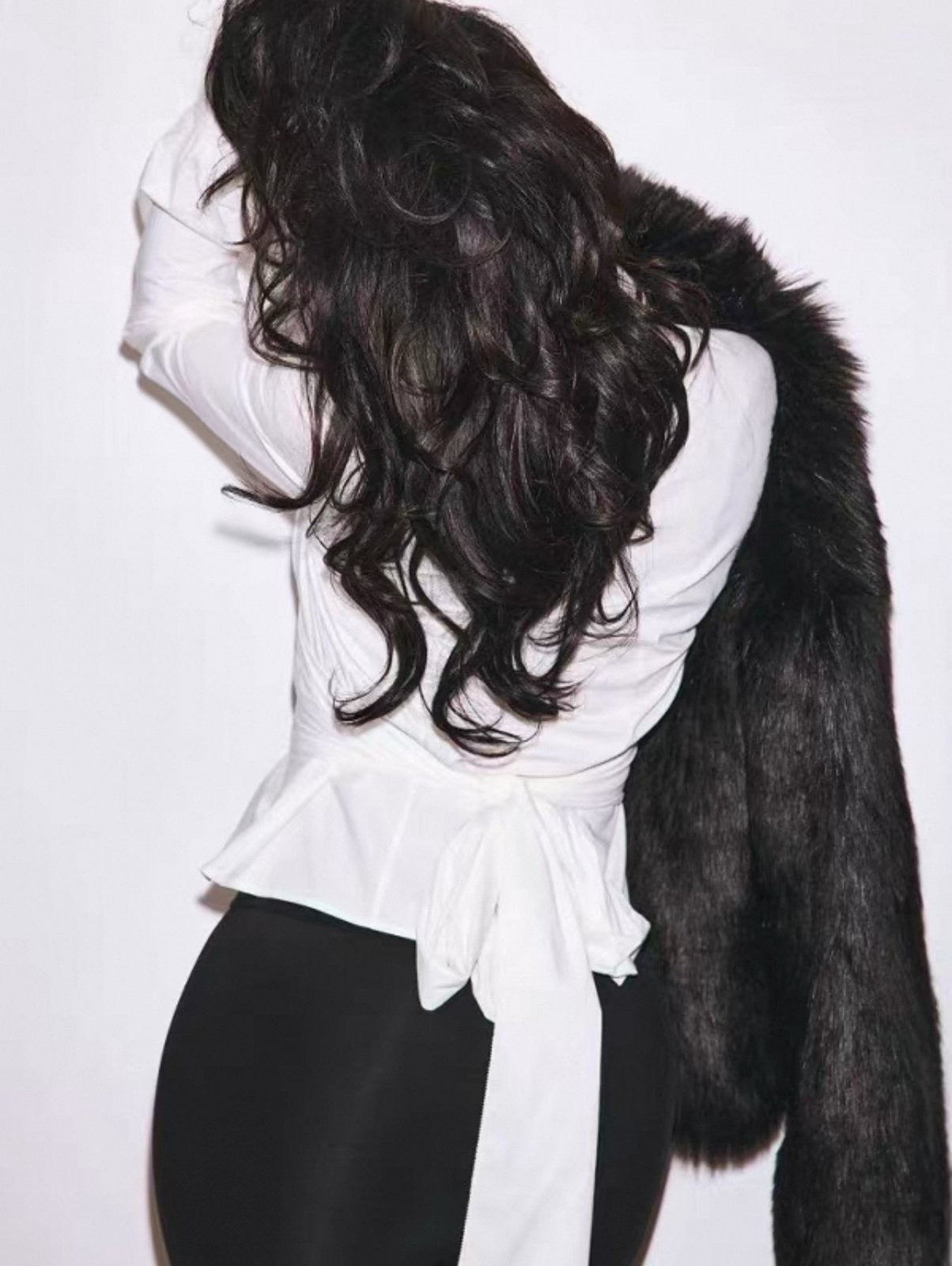 Λευκό πουκάμισο με δέσιμο