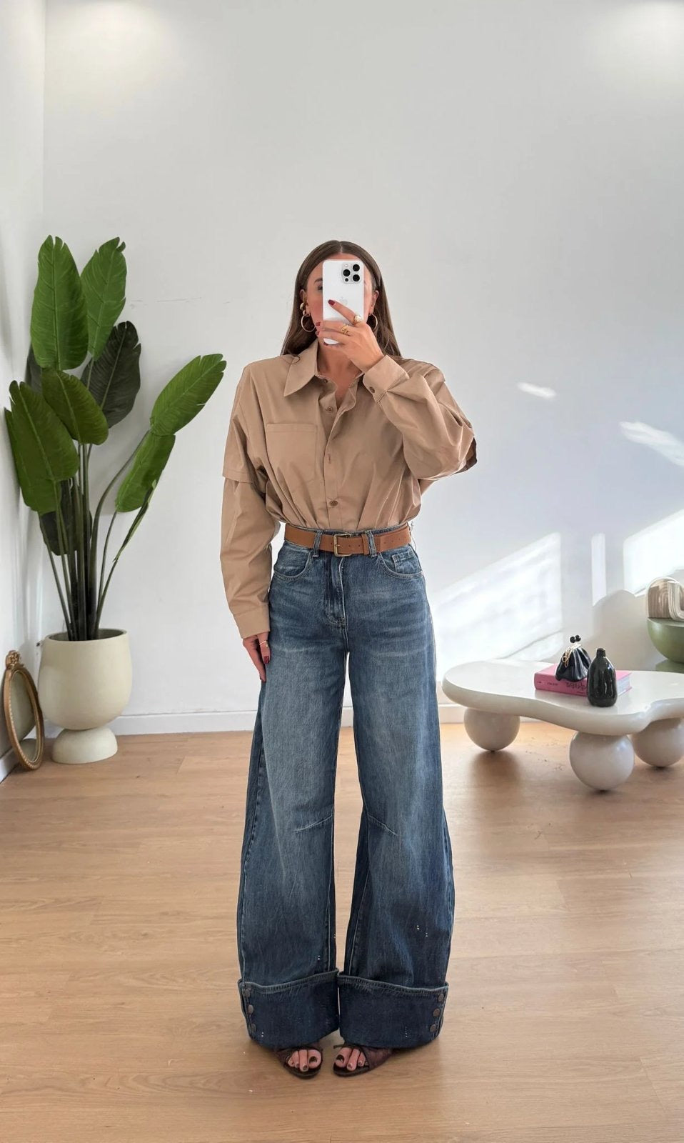 Oversized πουκάμισο