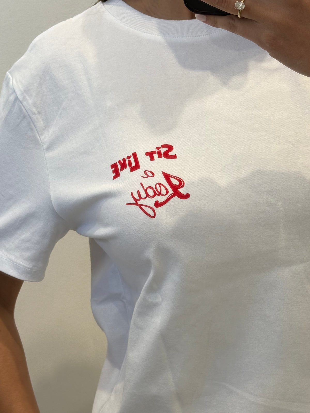 T-shirt Sit Like a Lady Lumina
