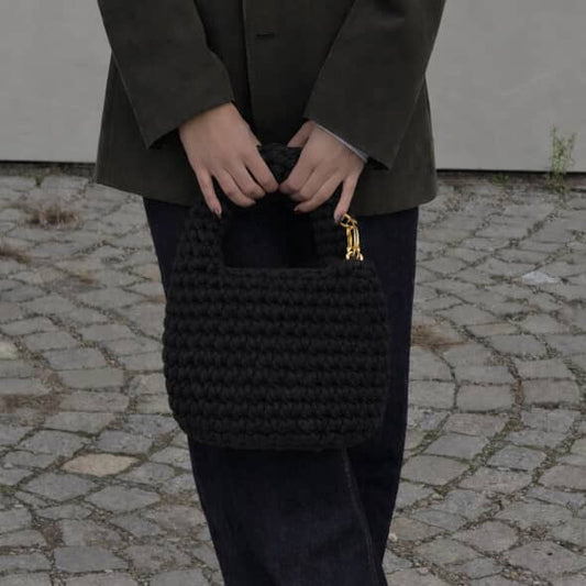 Sirena clutch Πλεκτό χειροποίητο clutch