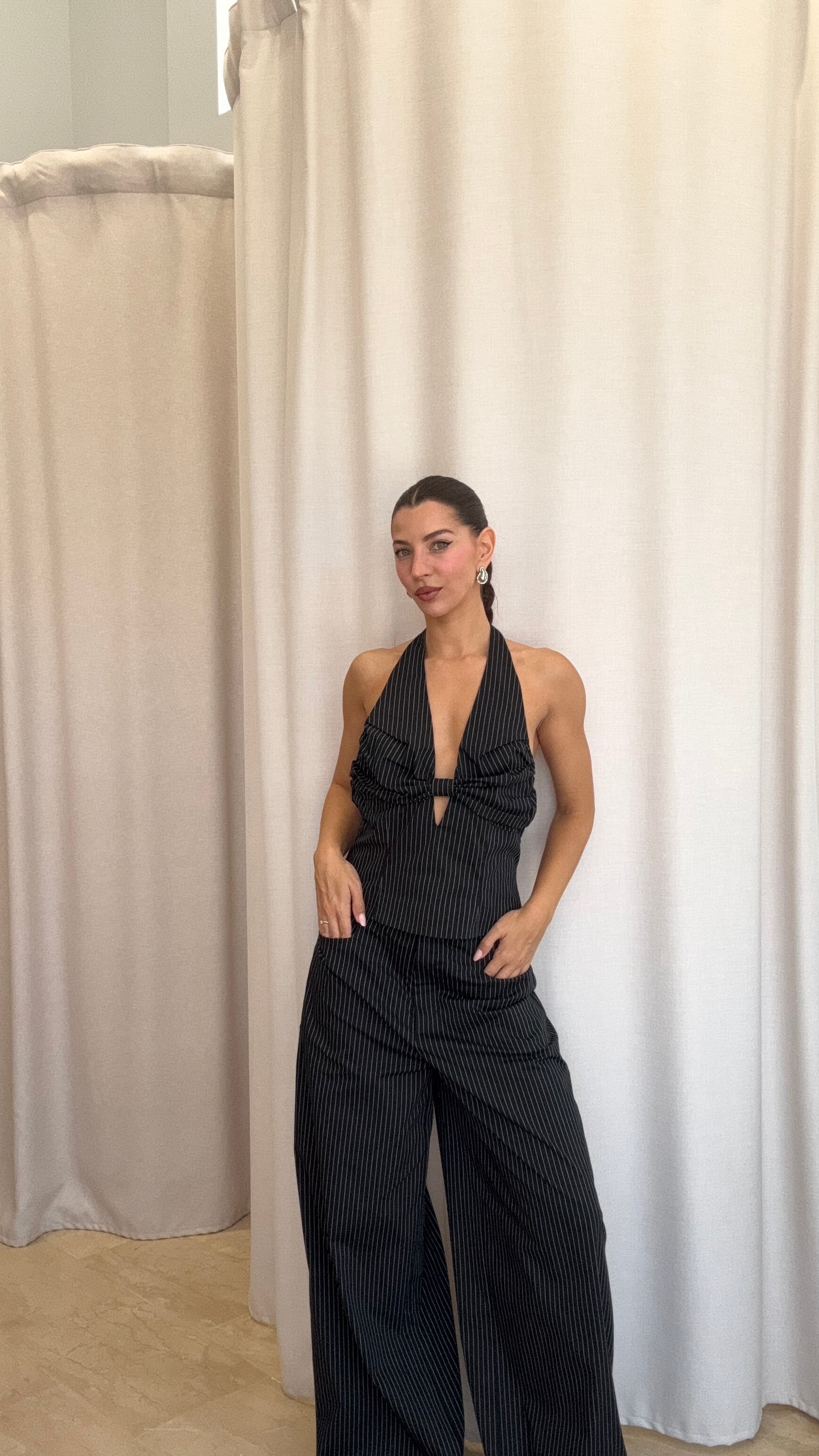 Lumina Σετ Halter Top & Παντελόνι