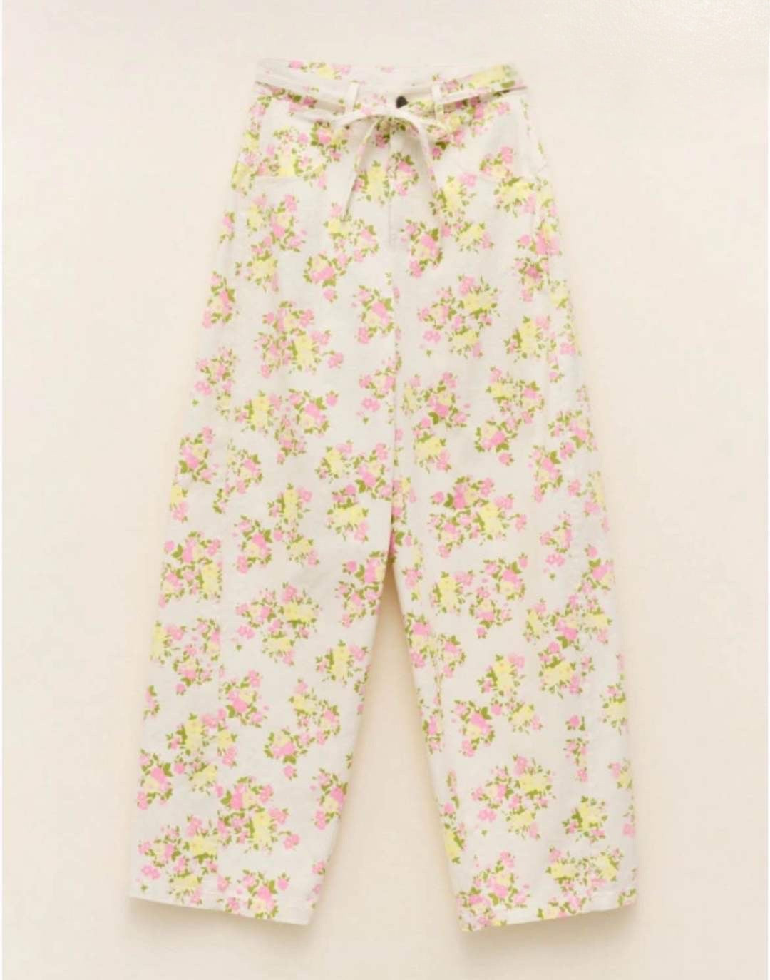 Παντελόνι με λουλούδια Lumina
