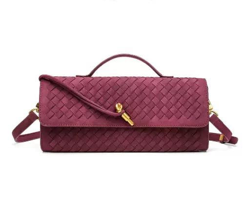 Aurelle Σουέντ Clutch Τσαντάκι