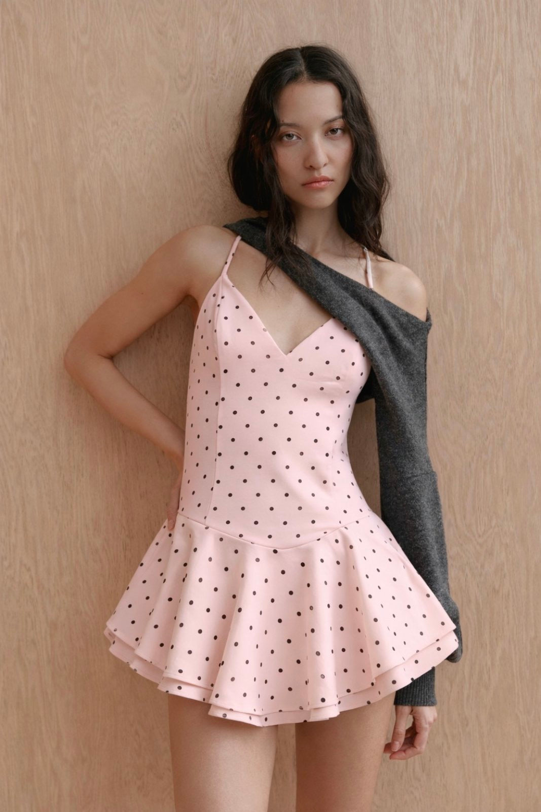 Polka Dot Mini Dress