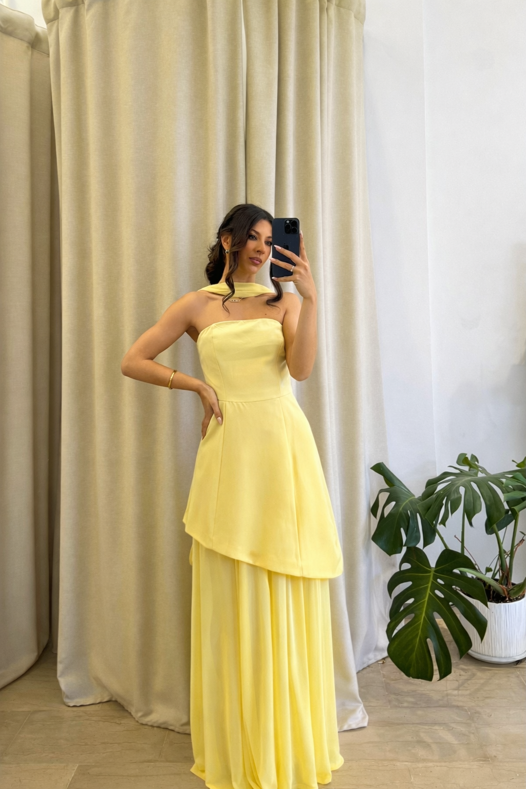 Lumina φόρεμα strapless με αποσπώμενη φούστα