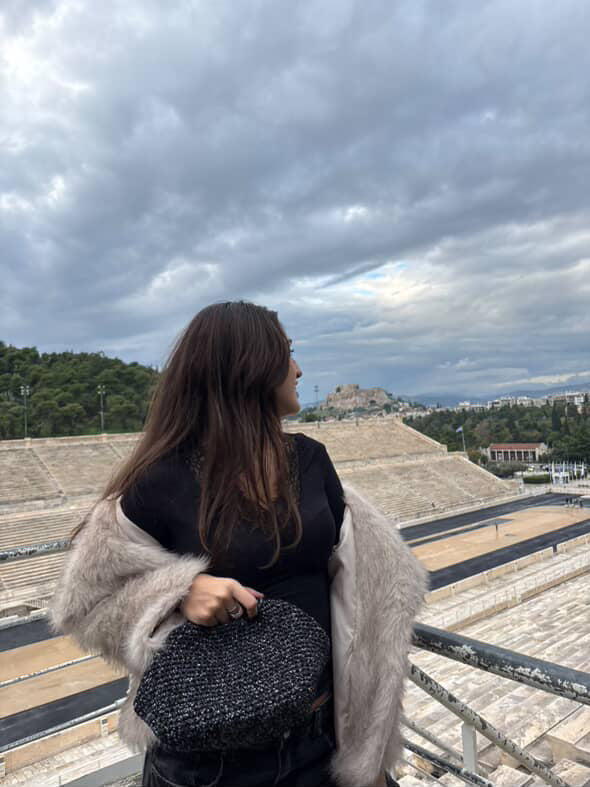 Azur clutch Πλεκτό χειροποίητο clutch