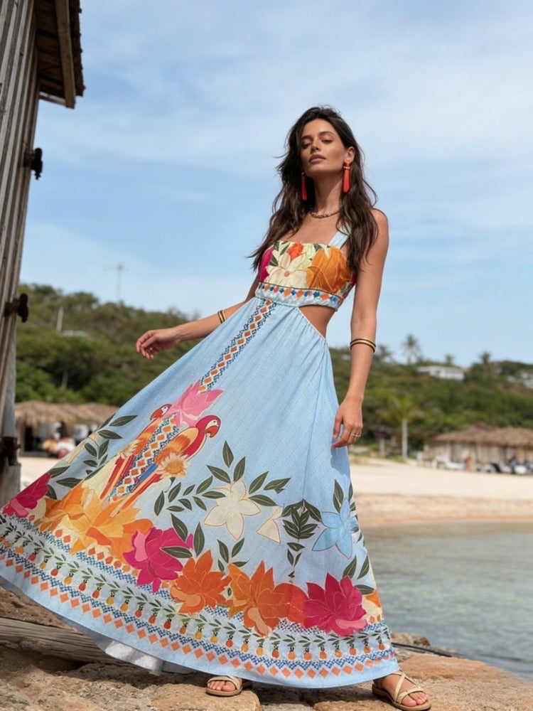 Μάξι φόρεμα Portofino