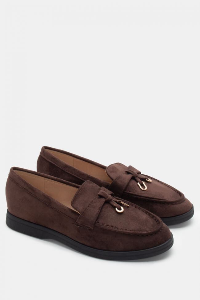 Μοκασίνια με Διακοσμητικό Δέσιμο