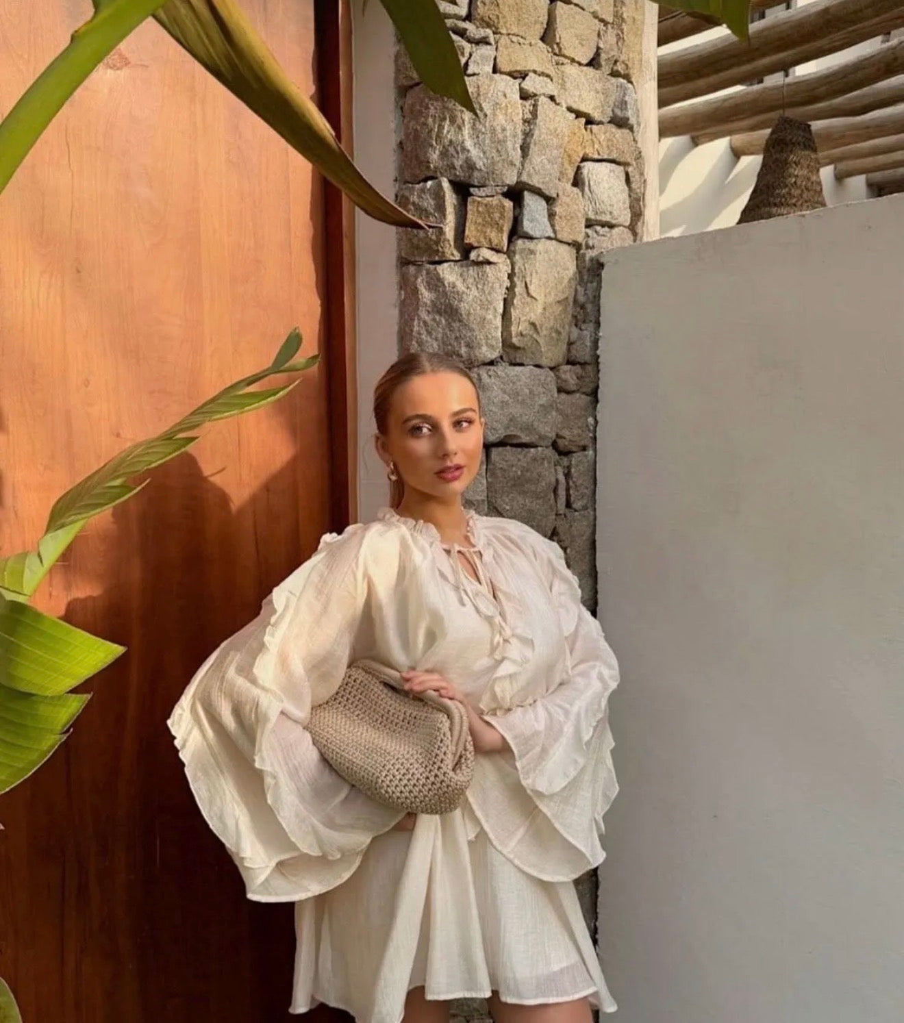 Romantic Ruffle Πουκαμίσα