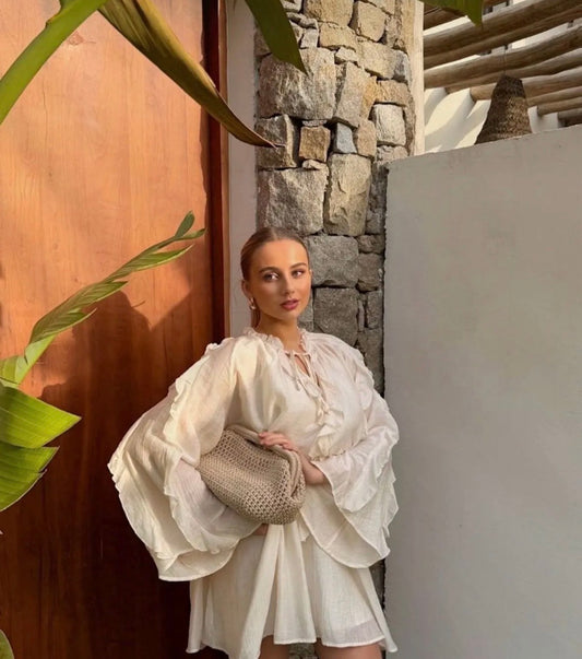 Romantic Ruffle Πουκαμίσα