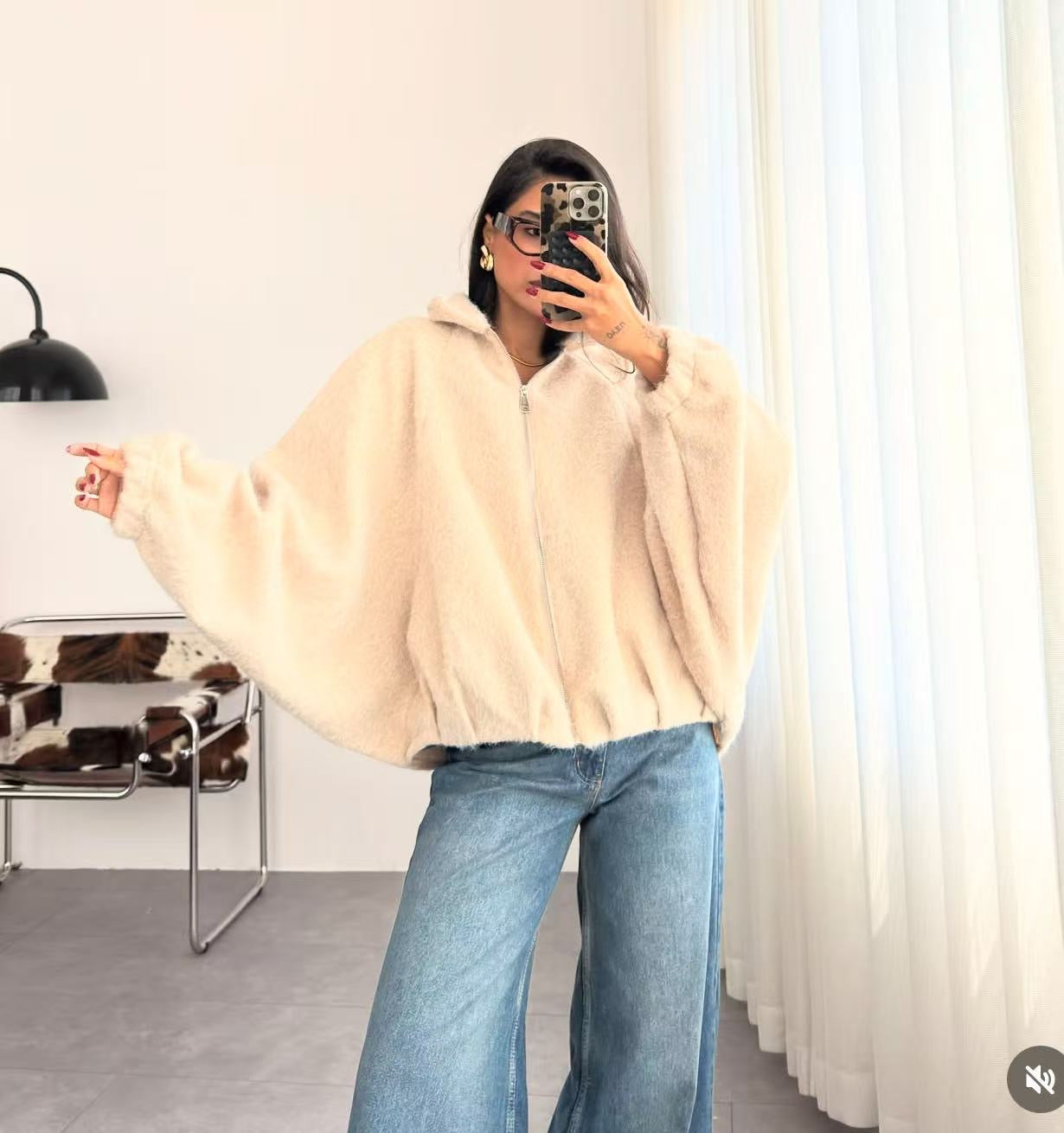 Bomber τζάκετ με κουκούλα