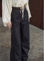 Lumina Wide Leg Jeans – High Waist