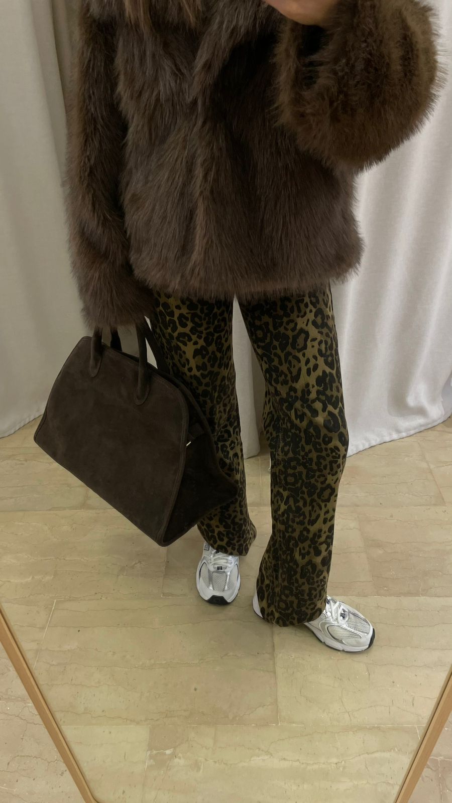 Taylor δερμάτινη σουέντ τσάντα