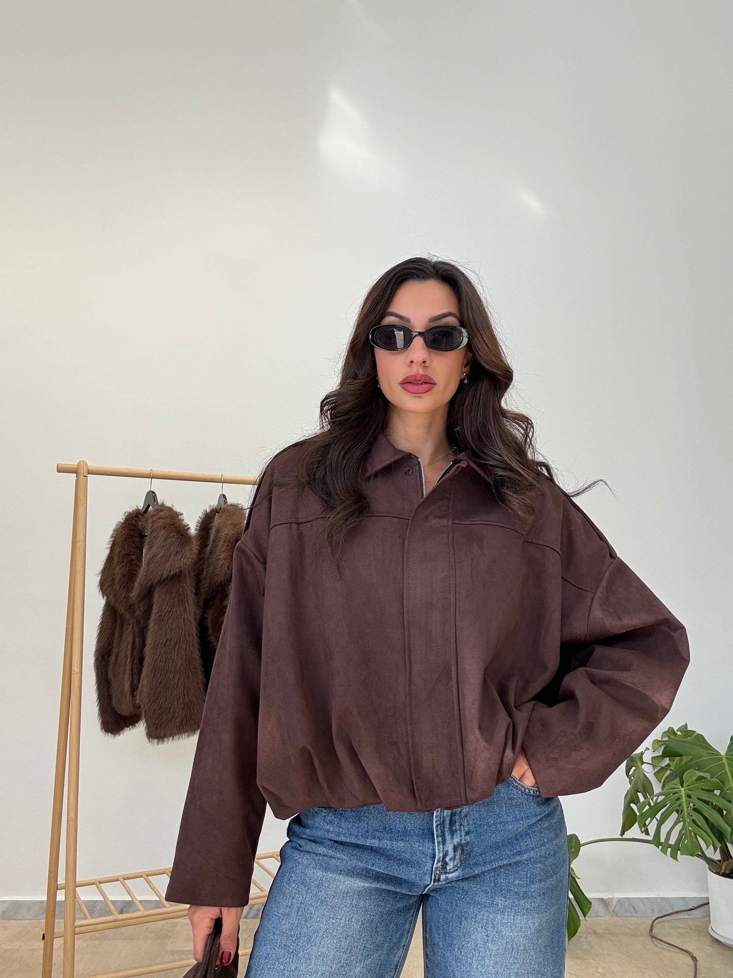 Σουέντ bomber τζάκετ