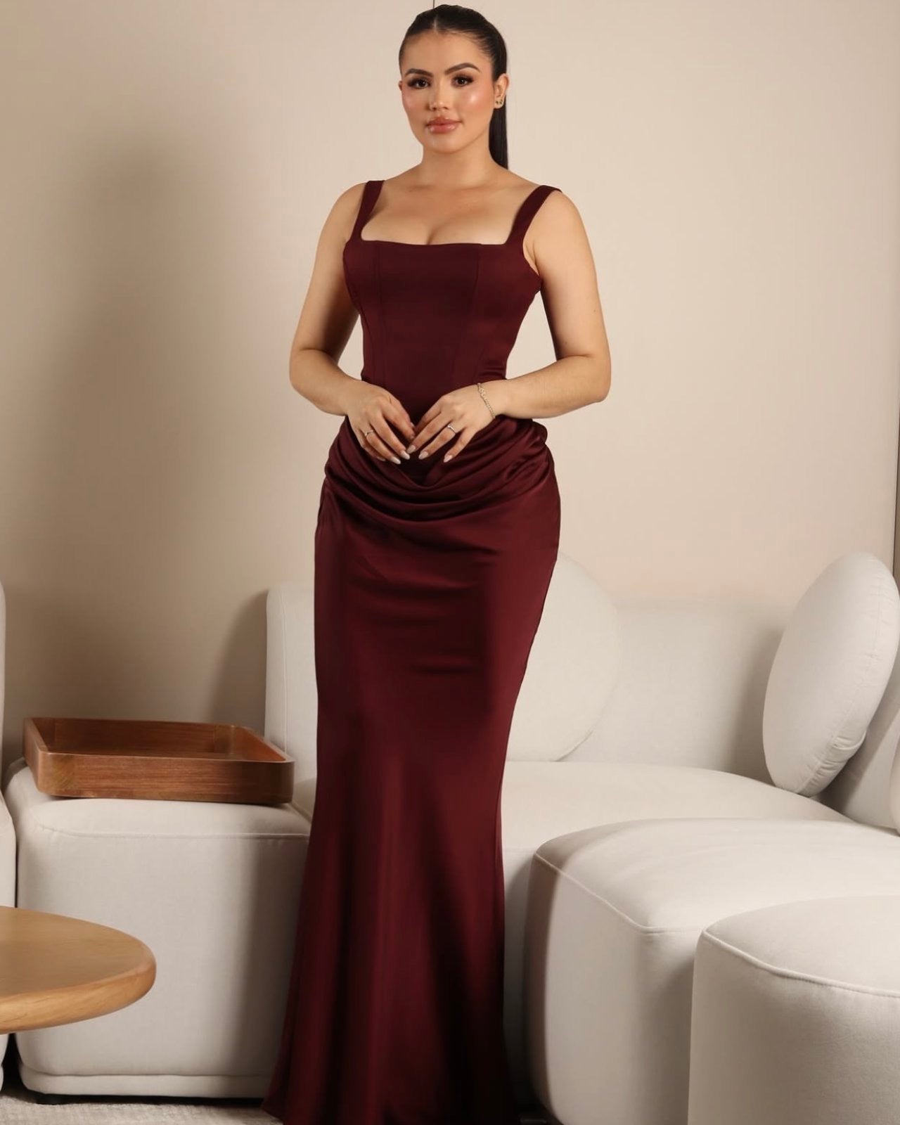 Bodycon Μάξι Φόρεμα