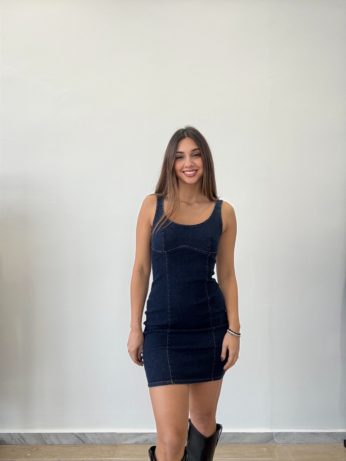 Τζιν mini φόρεμα