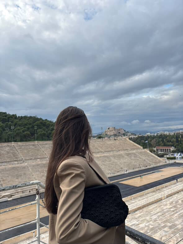 Abyss clutch Πλεκτό χειροποίητο clutch