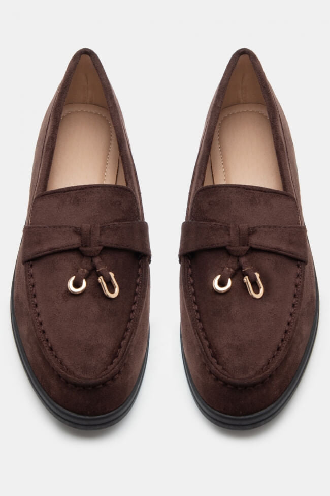 Μοκασίνια με Διακοσμητικό Δέσιμο