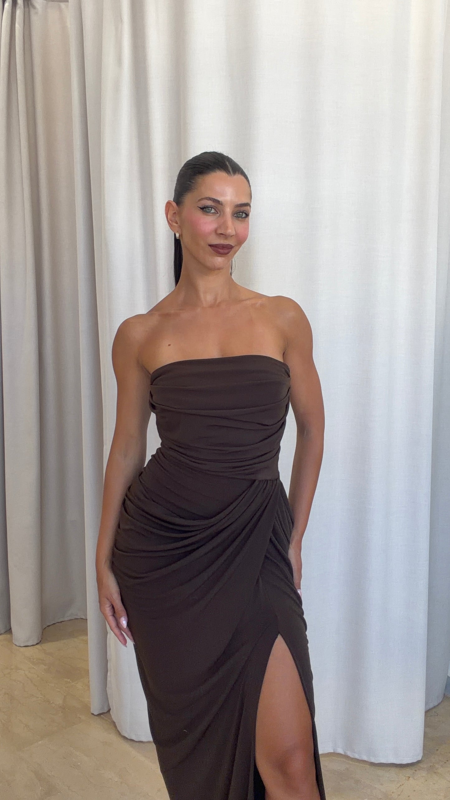 Φόρεμα Strapless Shaper