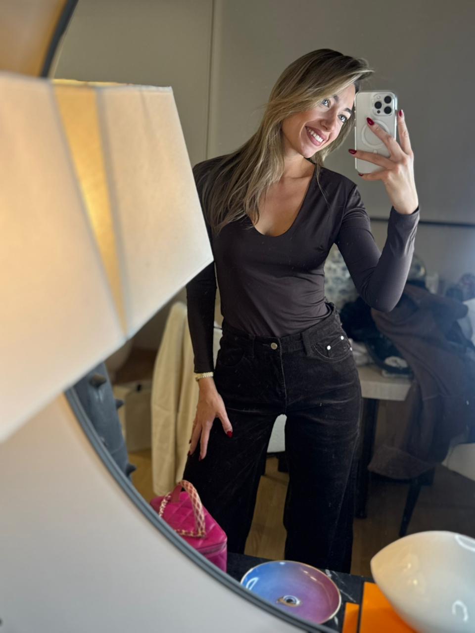 Κοτλέ παντελόνι balloon