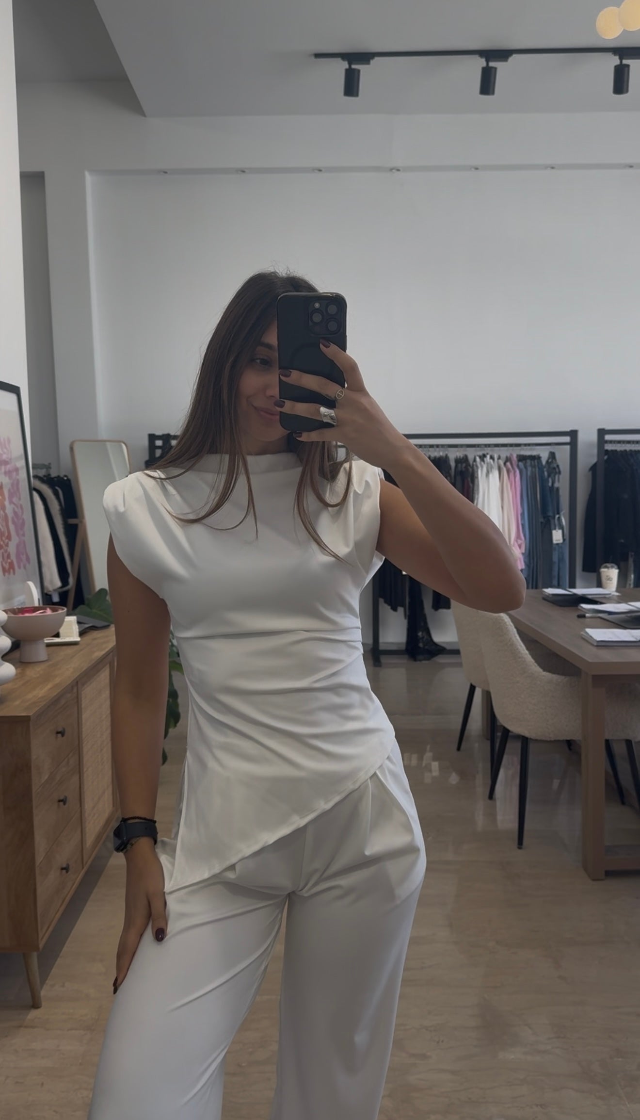 Σετ Τοπ  και παντελόνι με απαλή υφή