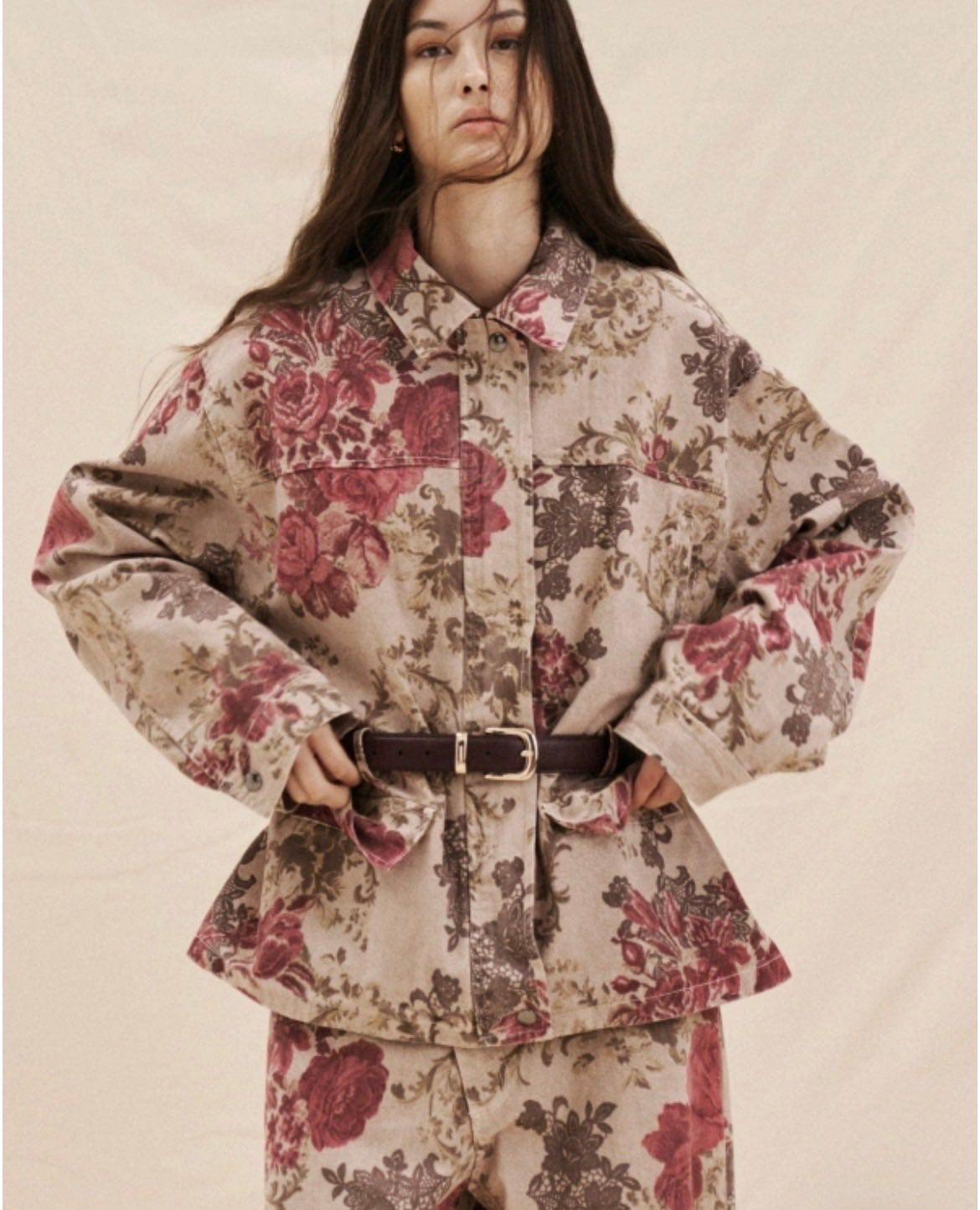 Παντελόνι με λουλούδια Lumina