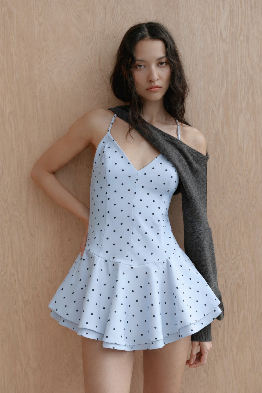 Polka Dot Mini Dress