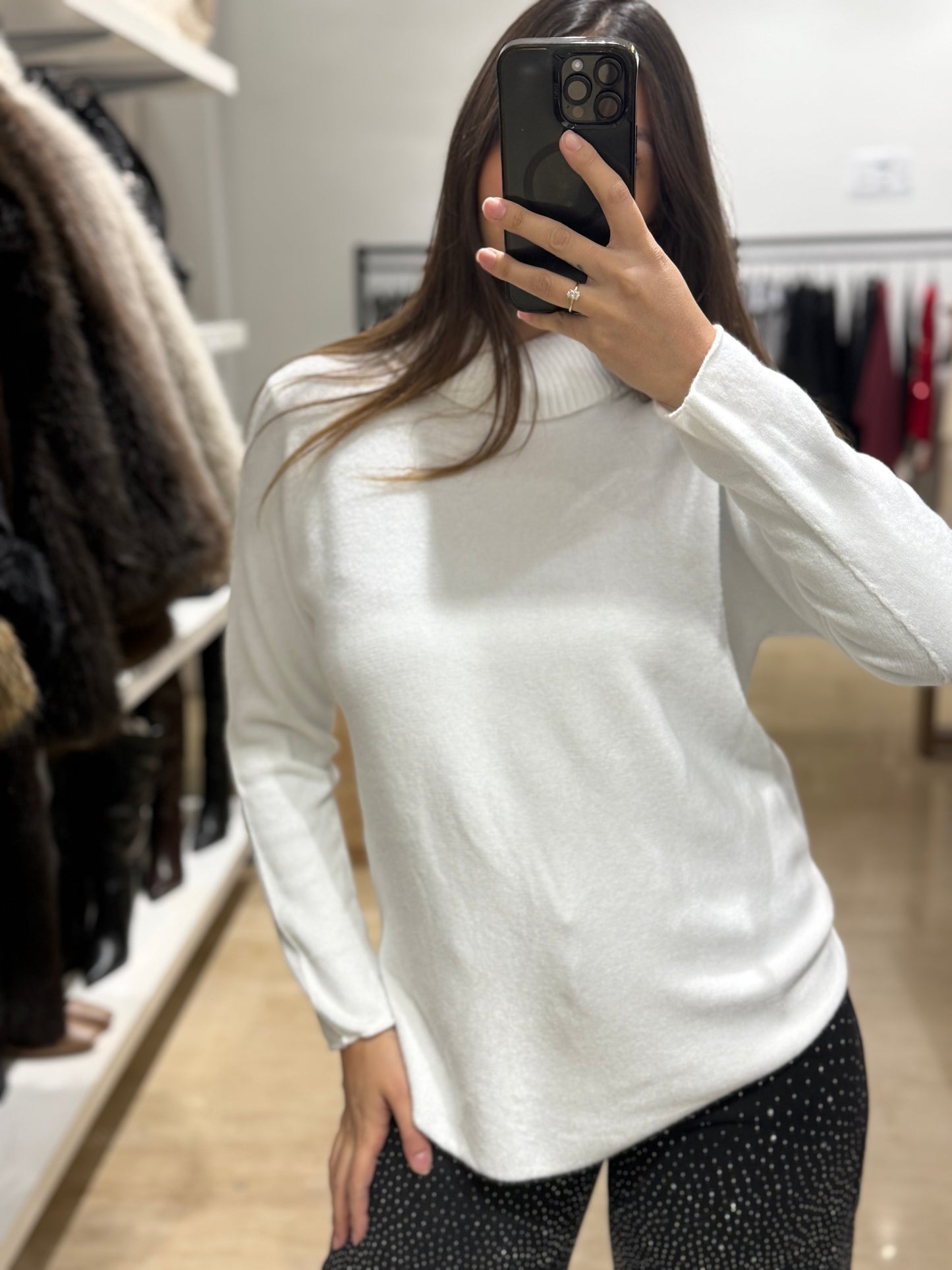 Πλεκτό μακρυμάνικο ζιβάγκο