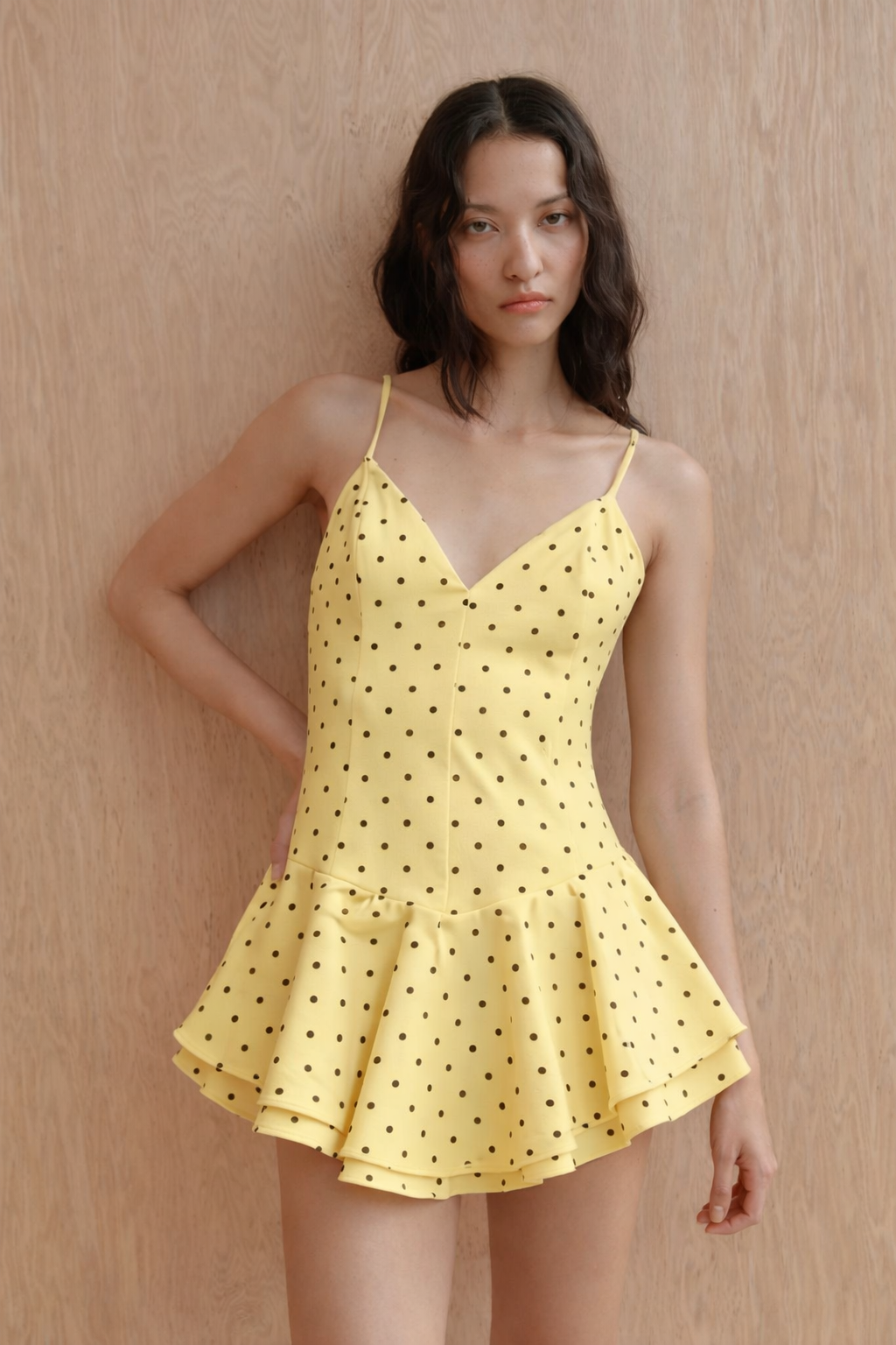 Polka Dot Mini Dress